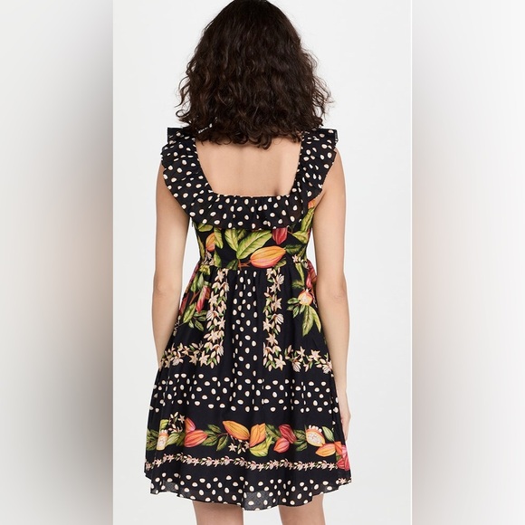 Farm Rio cocoa paradise mini dress - Picture 2 of 7